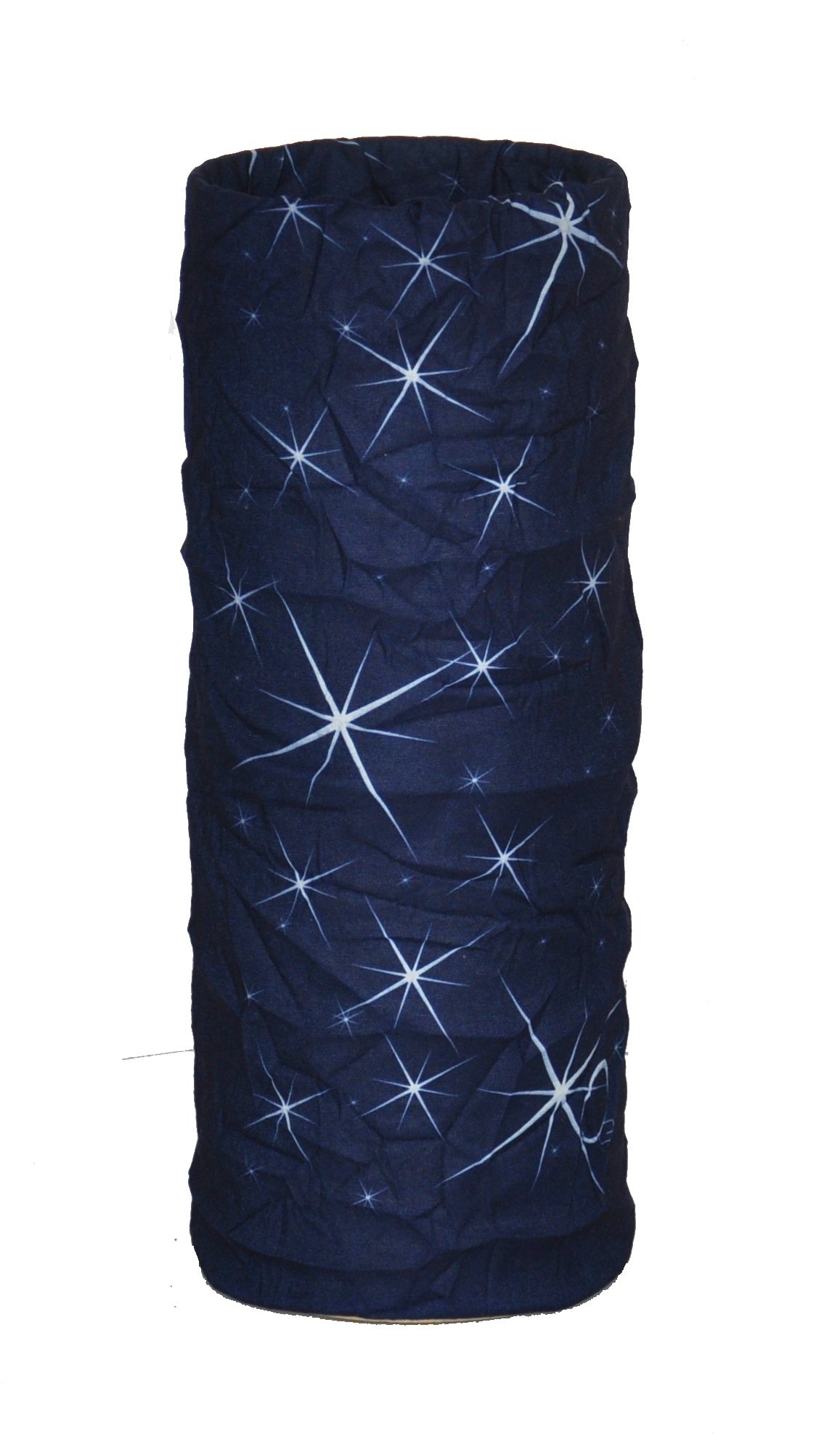 OberseeADULT, Multifunctional Headwear, Face Mask, Neck Gaiter, O3MFHA001, Navy Stars, One Size