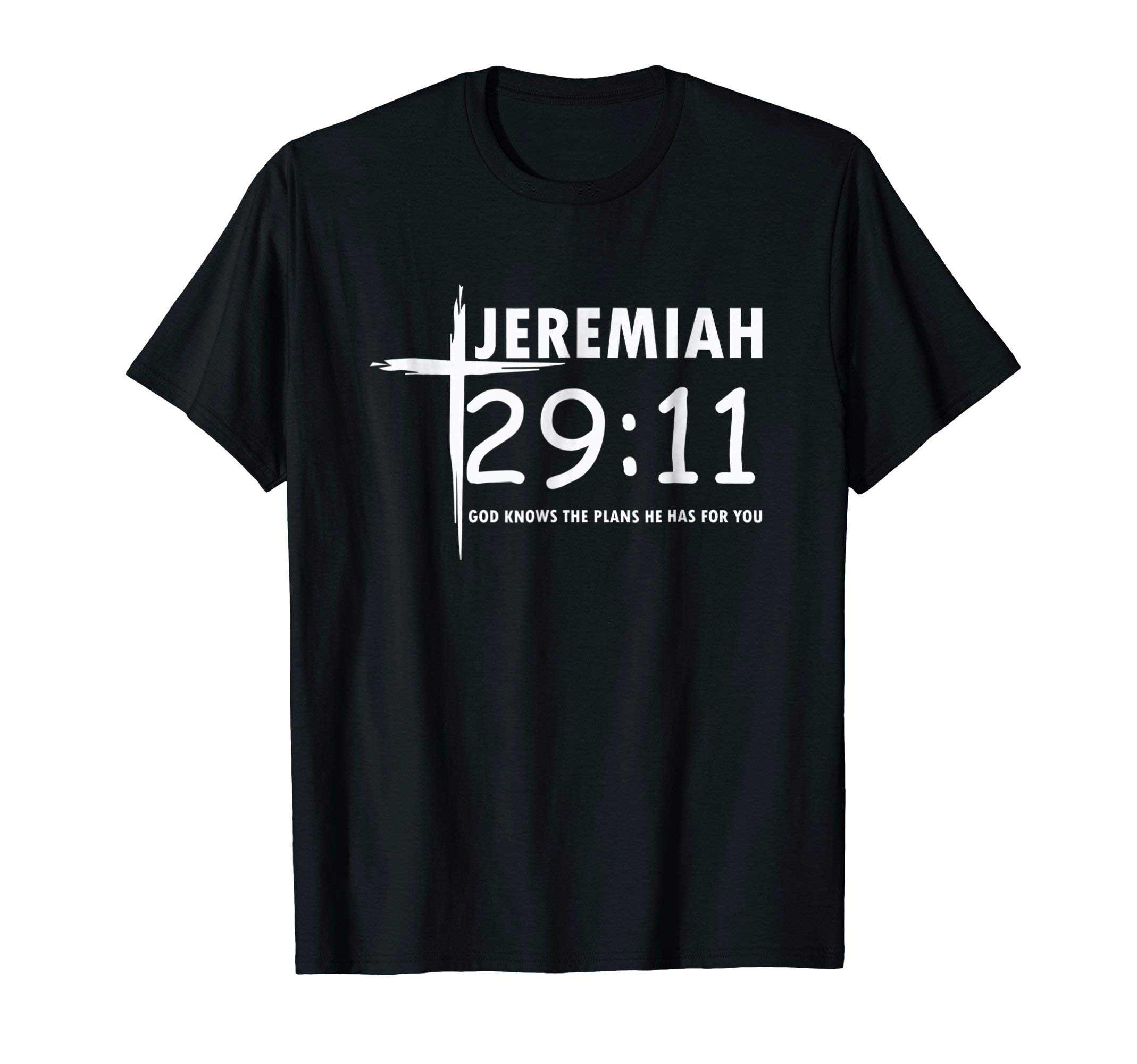 Christian Tee Shirts and GiftsChristian Jeremiah 29:11 Bible Verse T-Shirt T-Shirt