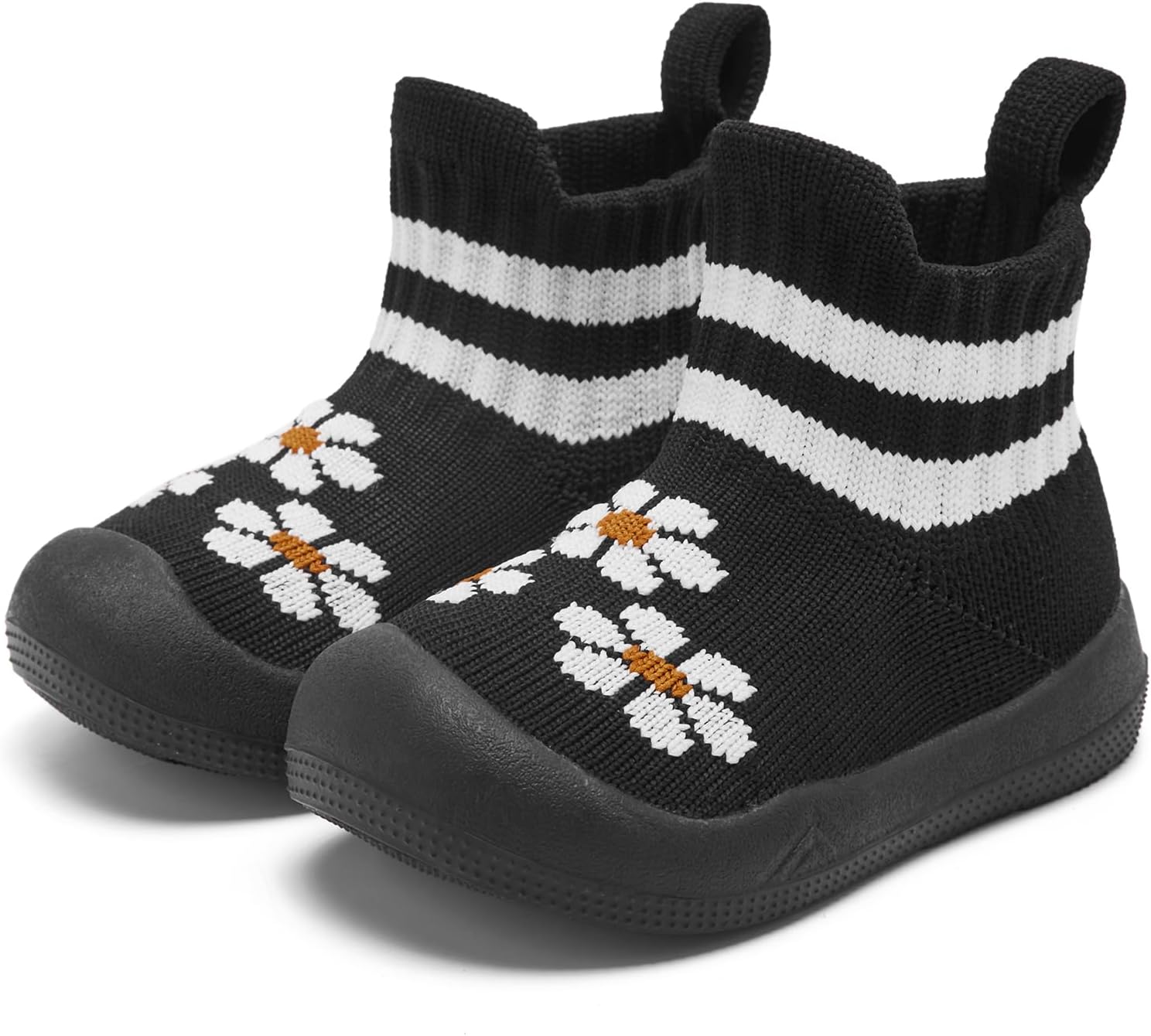 Engtoy Baby Shoes Sock Shoes Baby Walking Shoes Infant Non-Slip Breathable Slippers with Soft Rubber Sole Baby Boys Girls Slip On Sneakers
