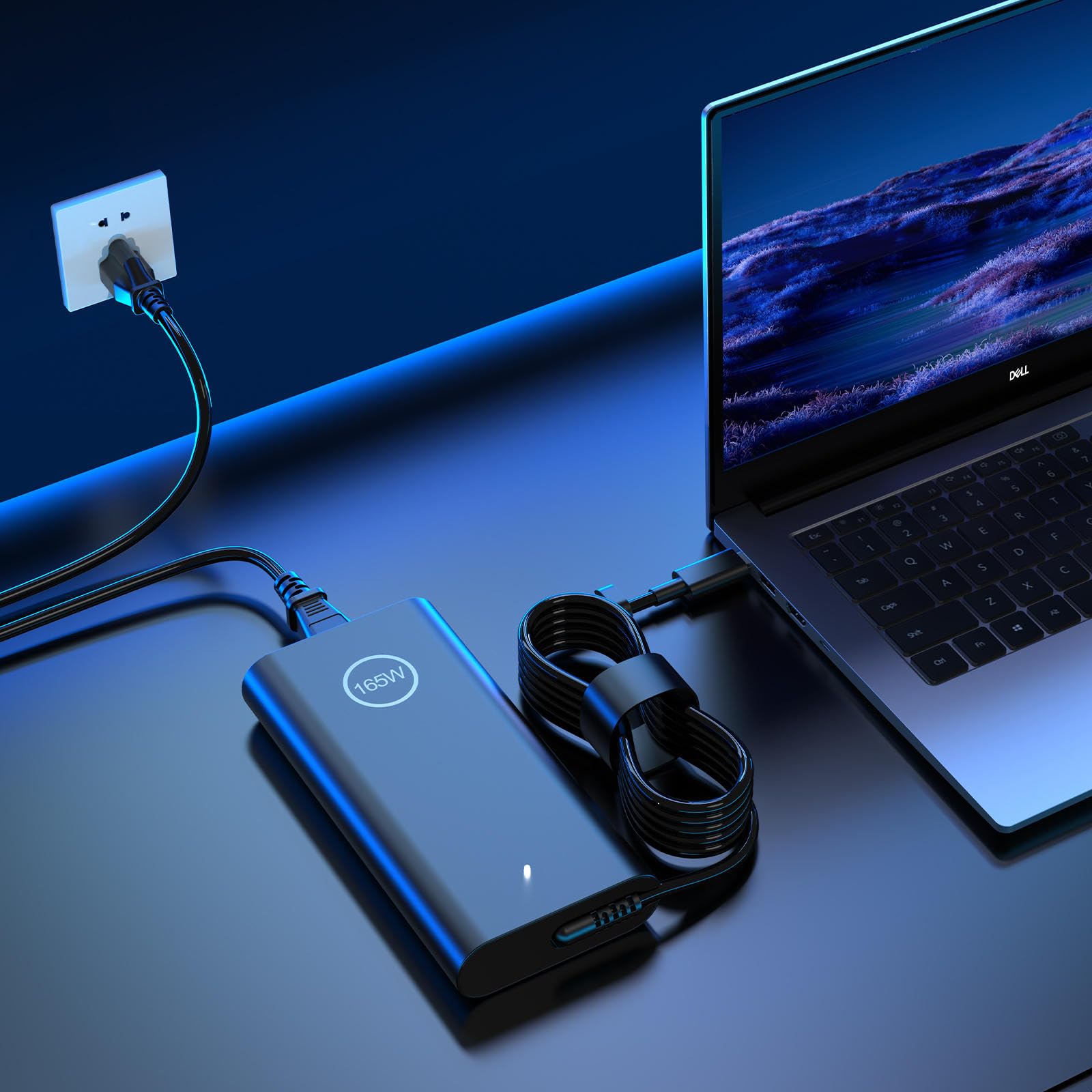 Amazon.co.jp: 165W GaN USB C ノートパソコン充電器 対応機種 Dell