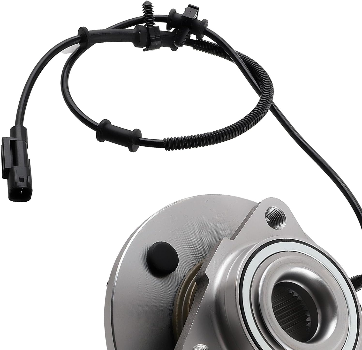 maXpeedingrods 515151 Front Wheel Bearing and Hub Assembly Fit for 2012-2018 Ram 1500, for 2019-2022 Ram 1500 Classic, 5 Lug Bolts, W/ABS