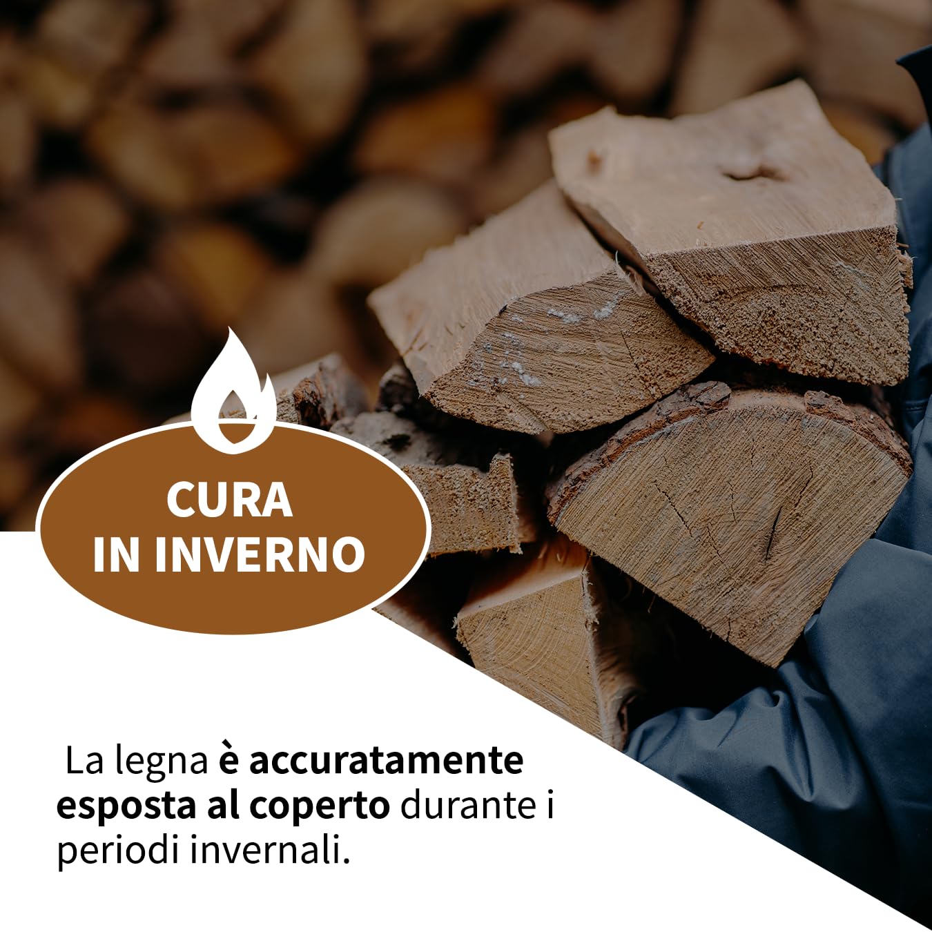 BALTPELL Legna Da Ardere Secca | Legno Ontano Alta Qualità | 3 Sacchi da 40 Litri | Per Camini, Caminetti, Stufe, Barbecue, Pizzerie | Tronchetti 30cm