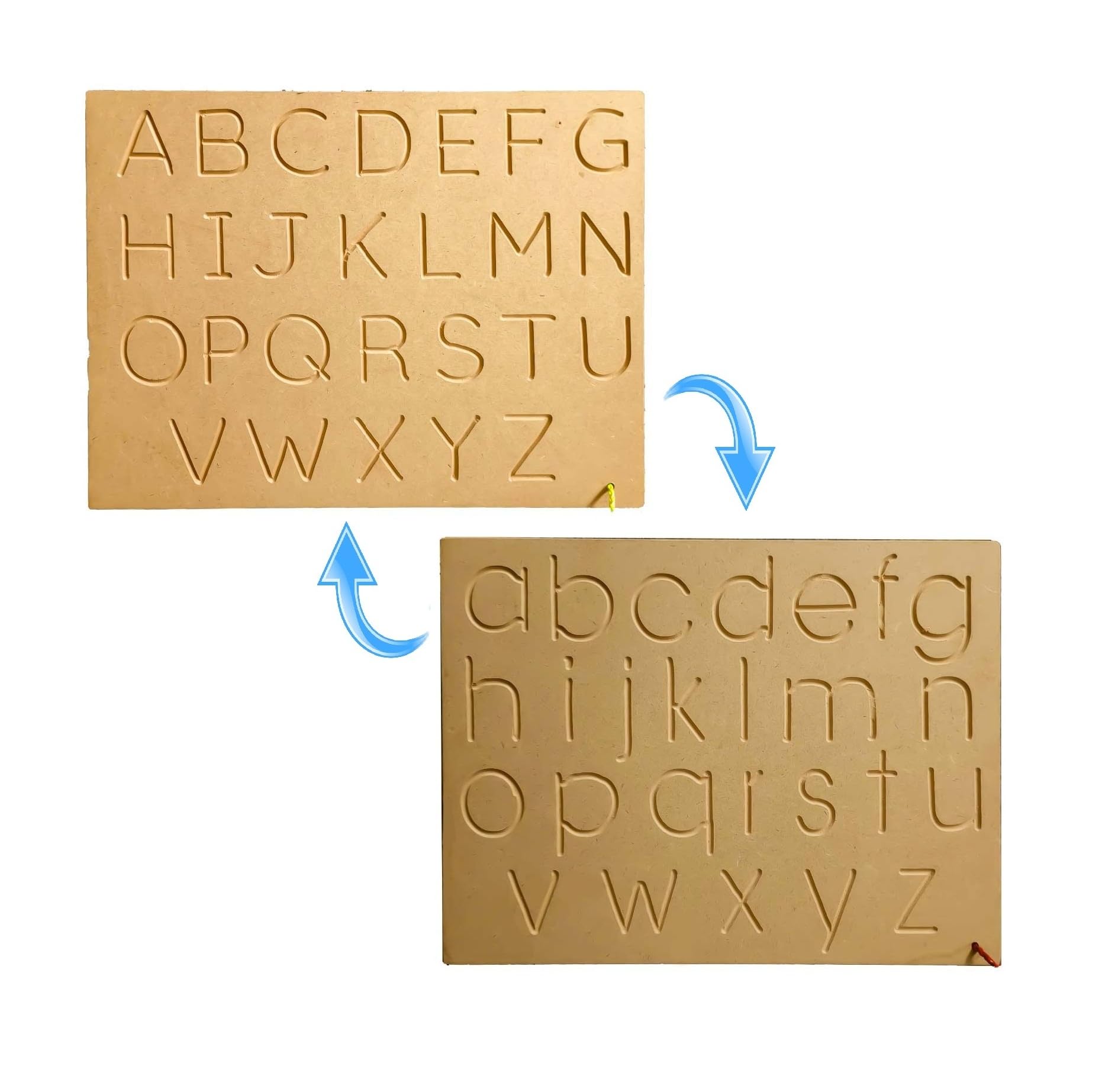 Wooden Tracing Board for Kids Educational Learning Toys 2 in 1 Uppercase and Lowercase Handwriting Practice Slates for Children Preschool Learning Activity Kit and Counting Slate (Set of 1) 19 (B0C5XB9MFH) Amazon Price History, Amazon Price Tracker