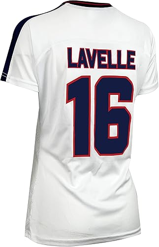 Miniatura 3 de USWNT Players - Camiseta oficial de fútbol para niña, camiseta oficial de fútbol de la Asociación de fútbol de las mujeres de los Estados Unidos