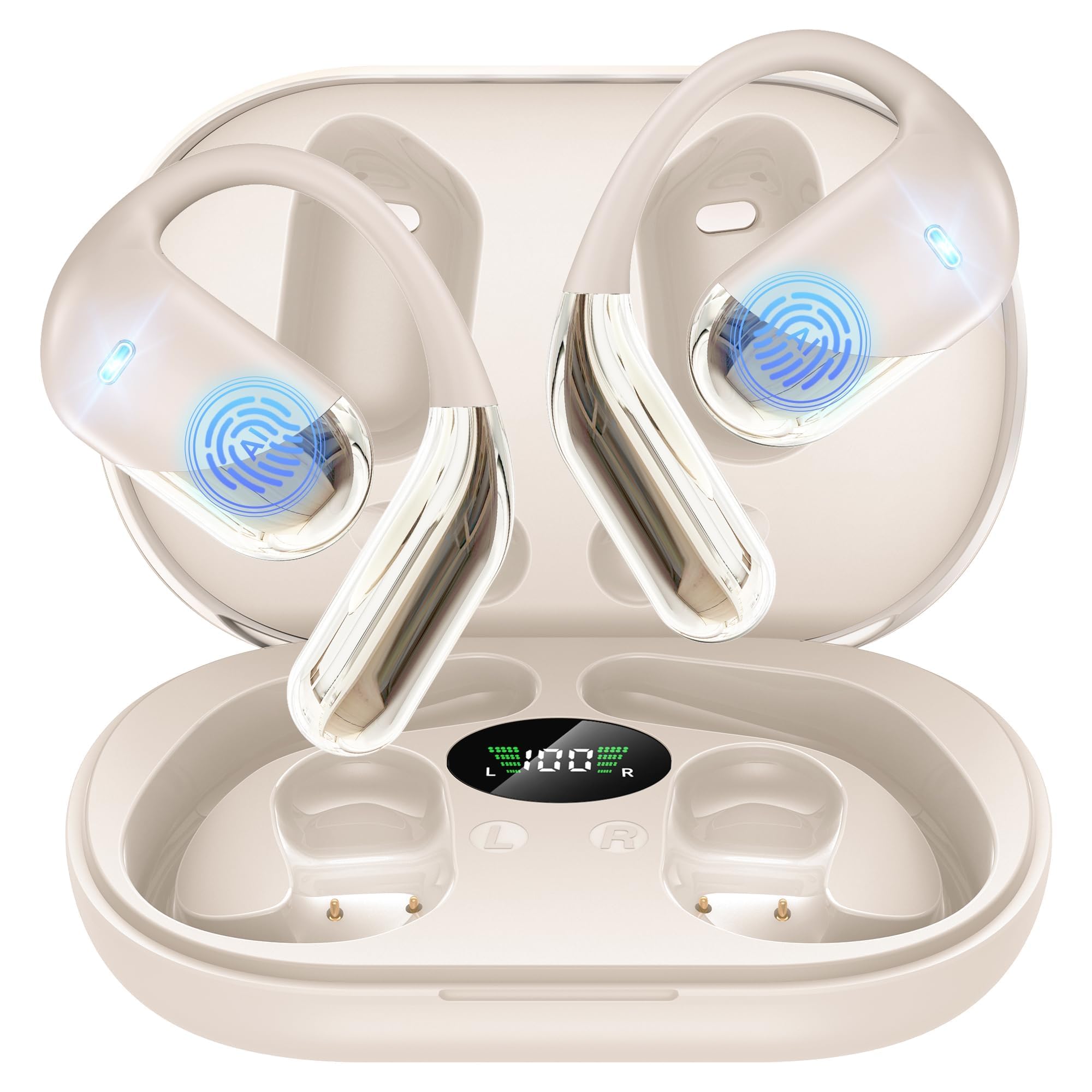 Paekole AI Translation Earbuds Real Time, Translator Earbuds 198 Languages
