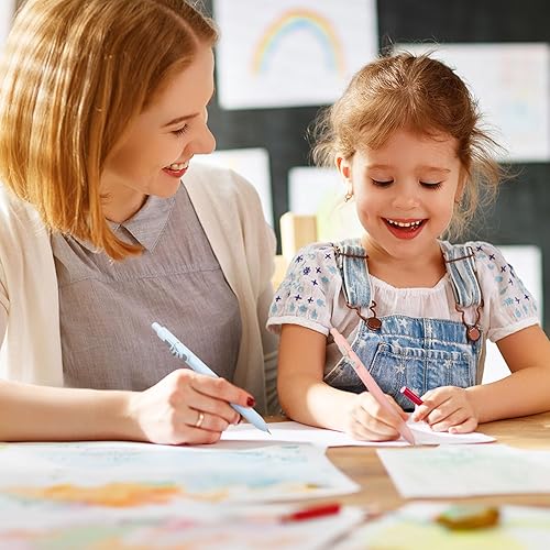 Miniatura 4 de FIOVER 4 bolígrafos para gatos, 4 bolígrafos de tinta negra de secado rápido de 0.020 in, punta fina, punta fina, bolígrafo serie de alta gama para
