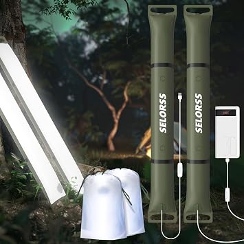 Portable Inflatable Folding Outdoor Camping Light, IP66 Waterproof Standard with USB Plug for Camping, Hiking, Traveling and Other Outdoor environments.