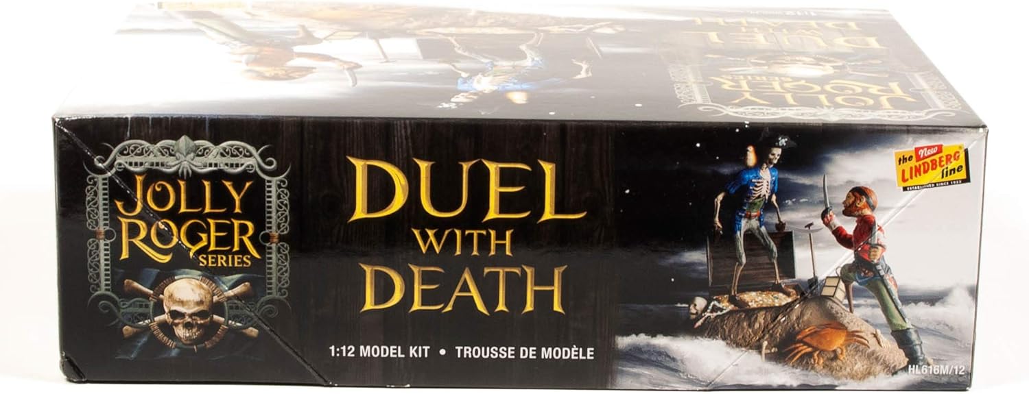 Lindberg Jolly Roger Series: Duel with Death 1:12 Scale Model Kit Diorama