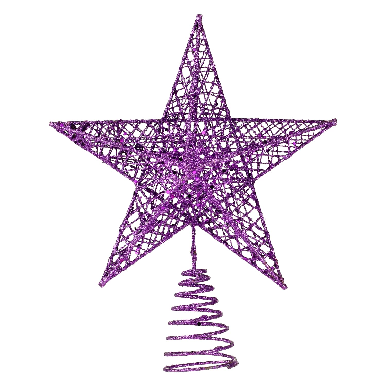 Amazon.com: BinaryABC Christmas Tree Topper Star,Glittering