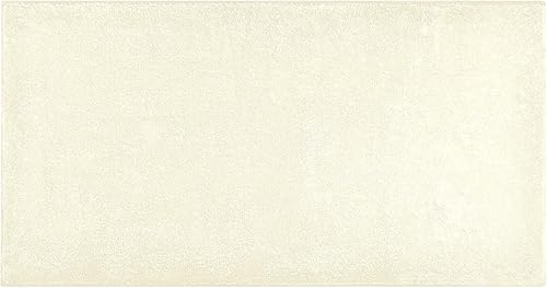 Miniatura 1 de Joisal Cornsilk - Tapetes de baño de felpa para baño, absorbentes, antideslizantes, parte trasera de goma, lavables a máquina, 39 x 20 pulgadas