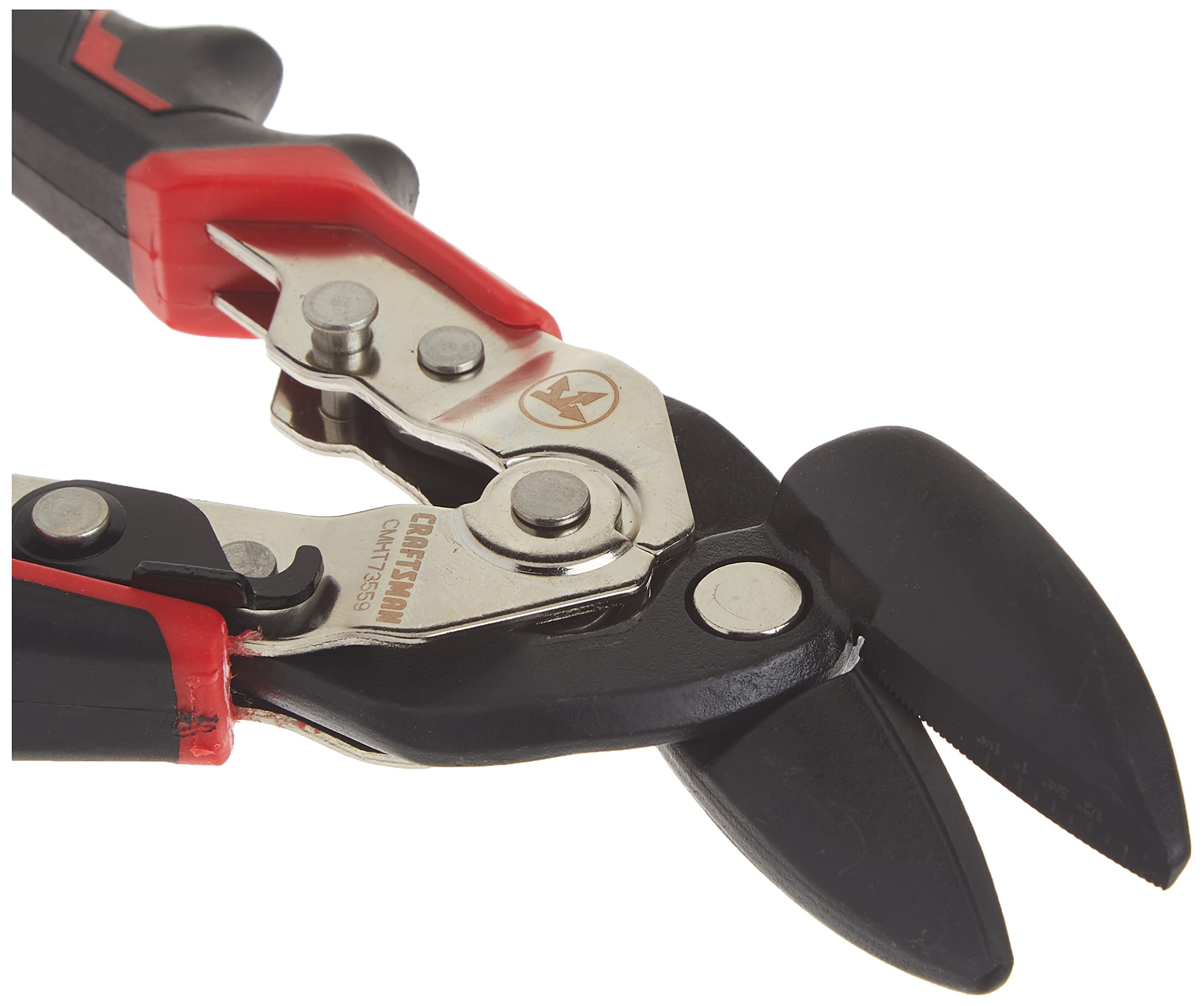 CRAFTSMAN Aviation Snips, Offset Left (CMHT73559), Red, 1/4 inches - Image 4