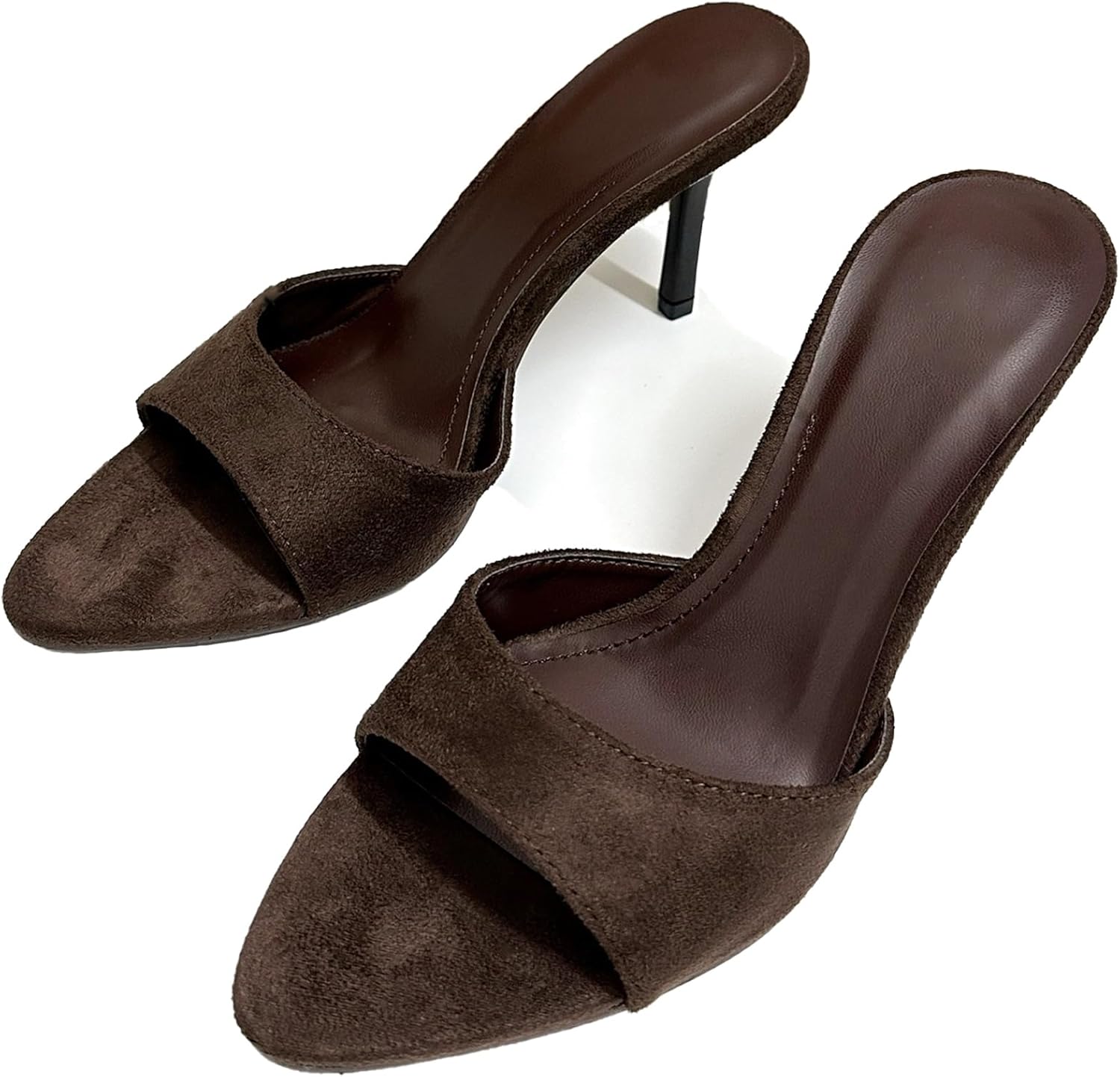 Women's Stiletto Sandals - Sexy Backless Design