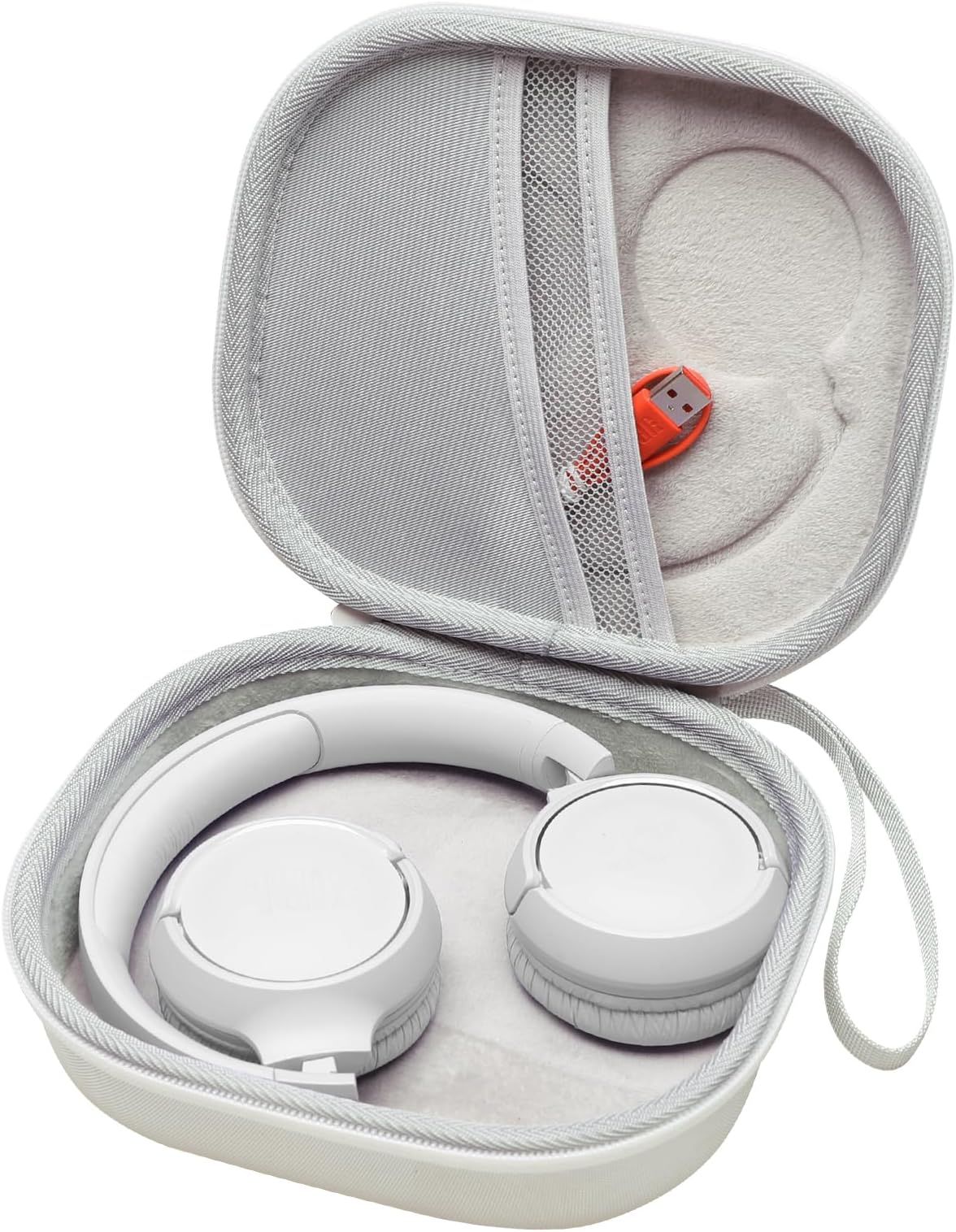 LTGEM Case Compatible with JBL Tune 510BT / 720BT / 770NC / 520BT / 520C / 670NC, for JBL Live 670NC / 770NC / 680NC / 780NC Headphones, White