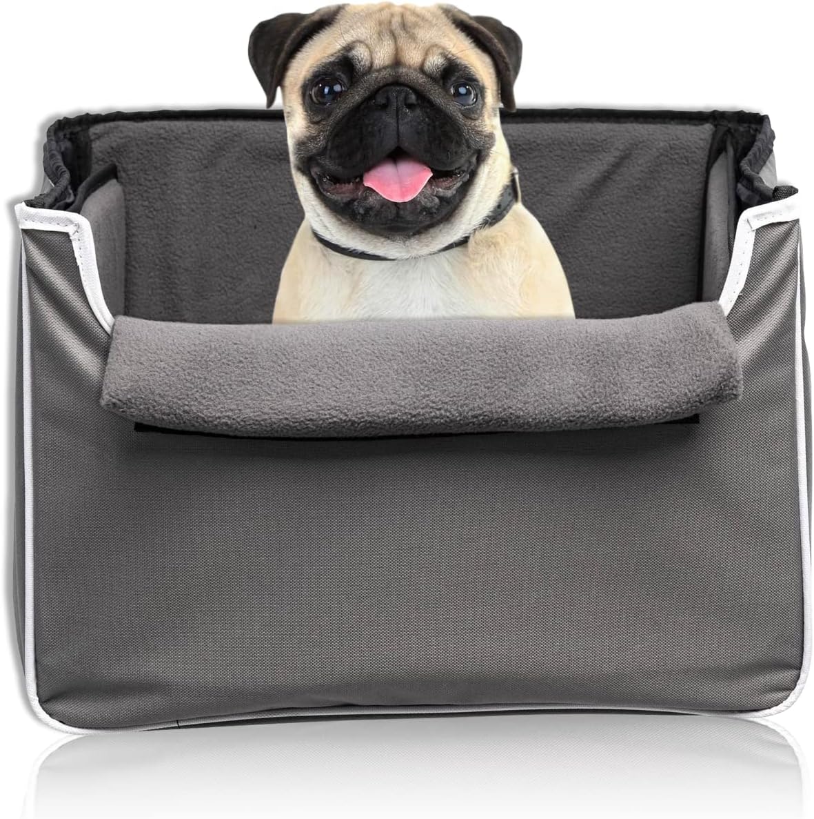 COPILOT Dog Car Seat, Foldable Dog Booster Seat for Small