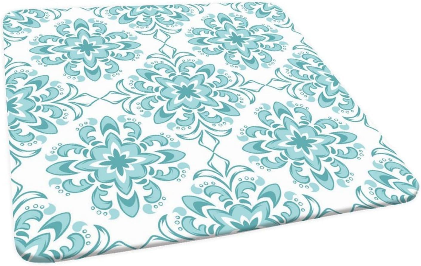 Nappe carrée fleurie pour pique-nique en famille et camping décor vintage