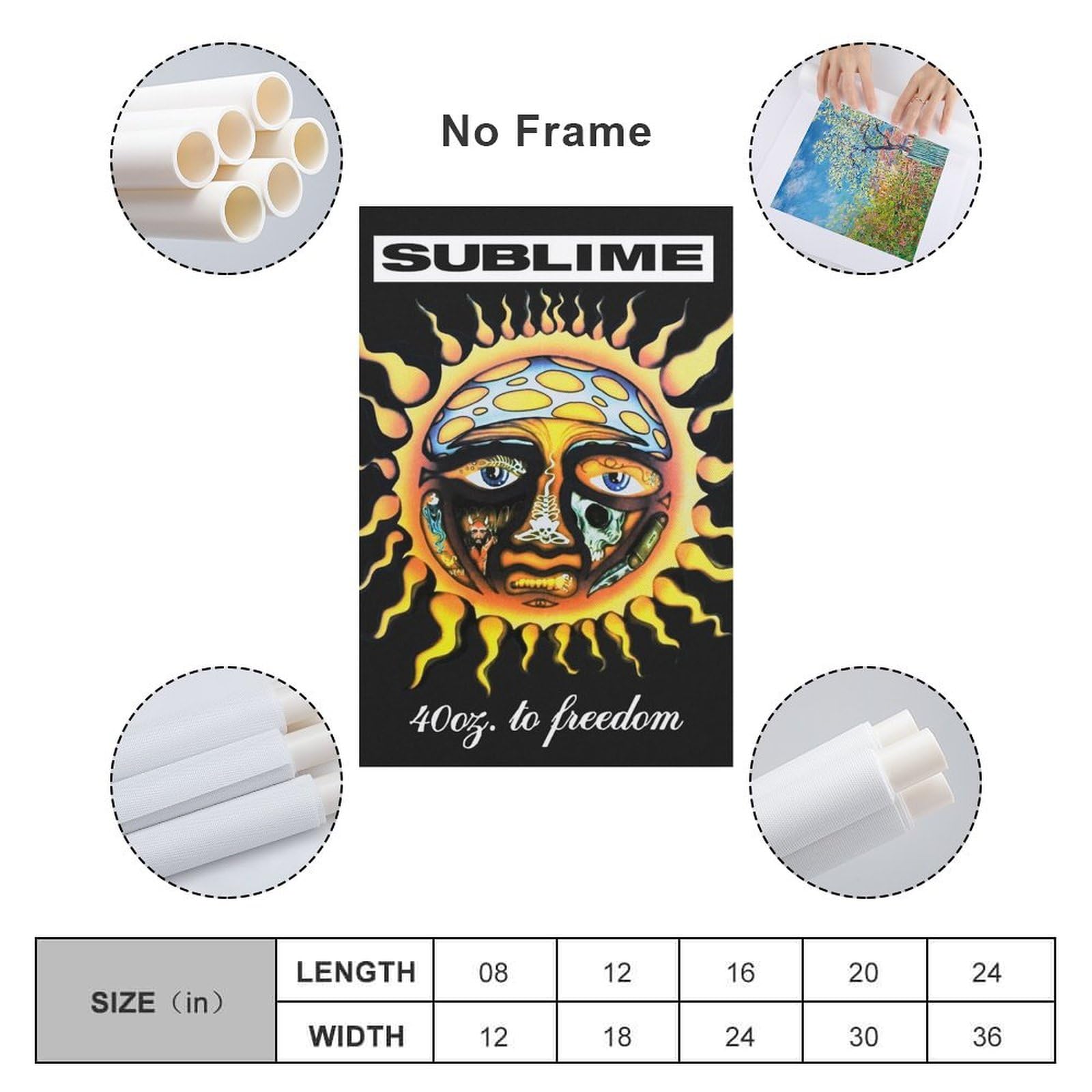 Amazon.co.jp: 映画ポスター SUBLIME サブライム 40 Oz. to Freedom