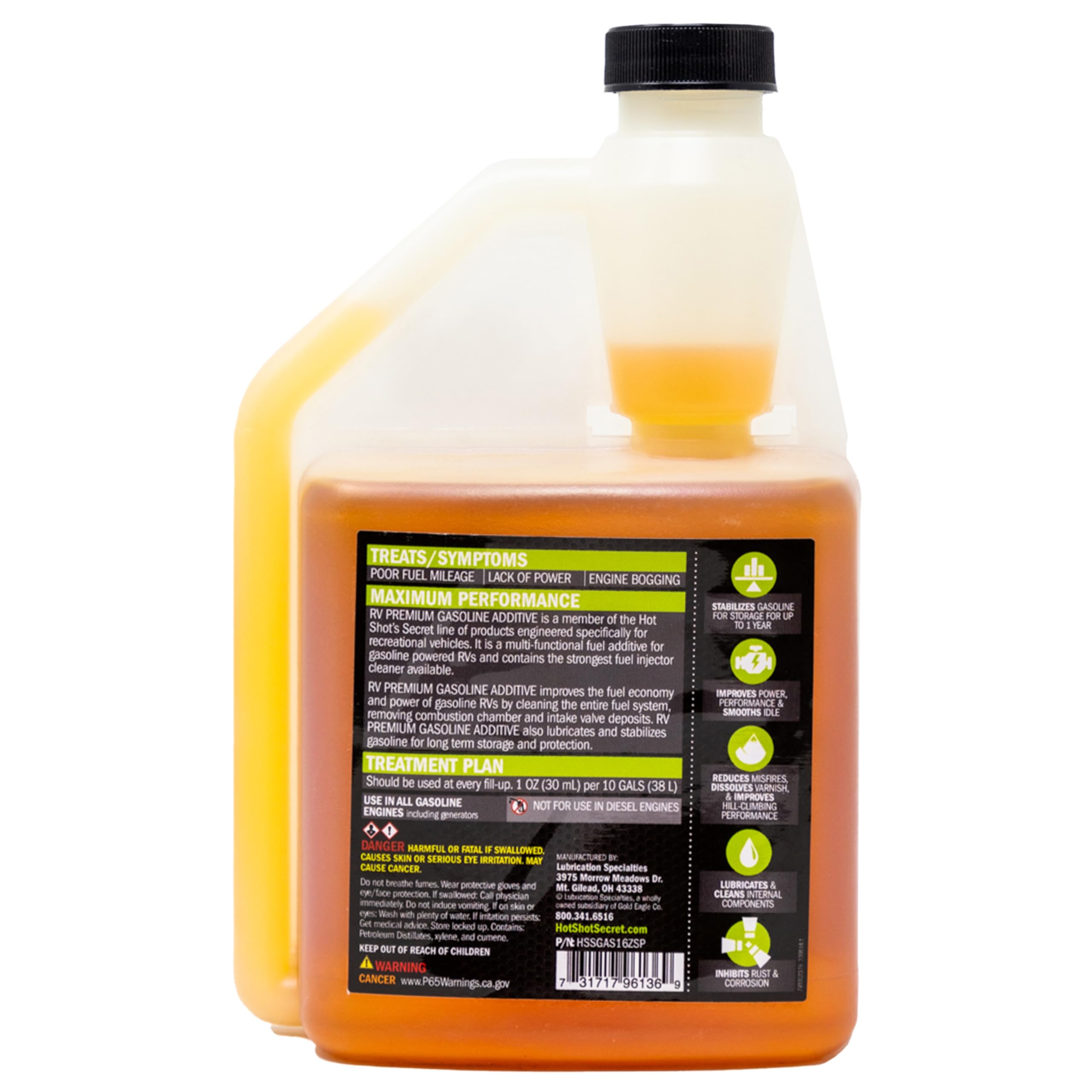 TruFuel 6525606 Ethanol Free Premixed Fuel, 110 oz, Steel Can, Red, Liquid