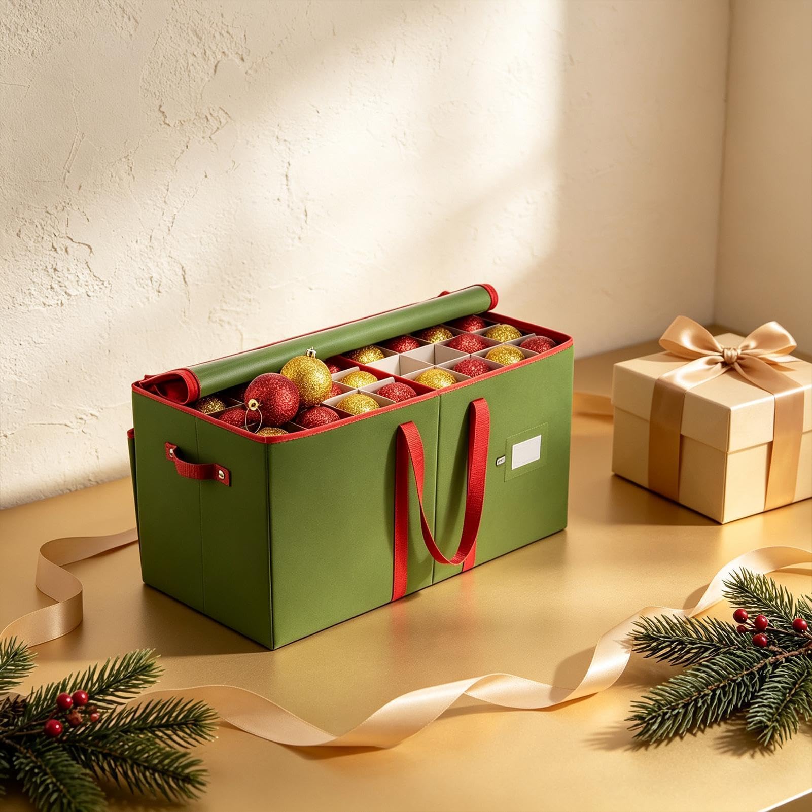 Weihnachtskugel Aufbewahrung Box 128 Kugeln Organizer Mit Trennfächern