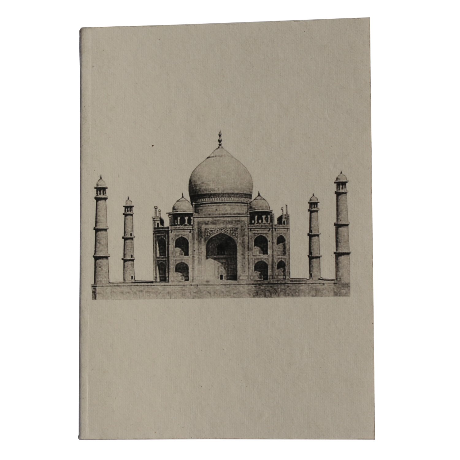 Carnet de notes fait main Taj Mahal idée cadeau homme et femme