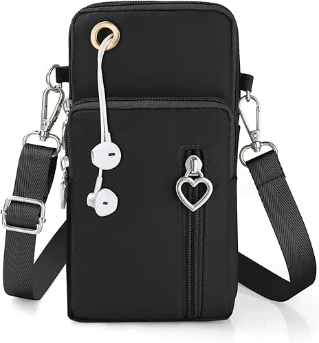 Petit Sacoche Telephone Portable Femmes, Sac Téléphone Portable Femme avec