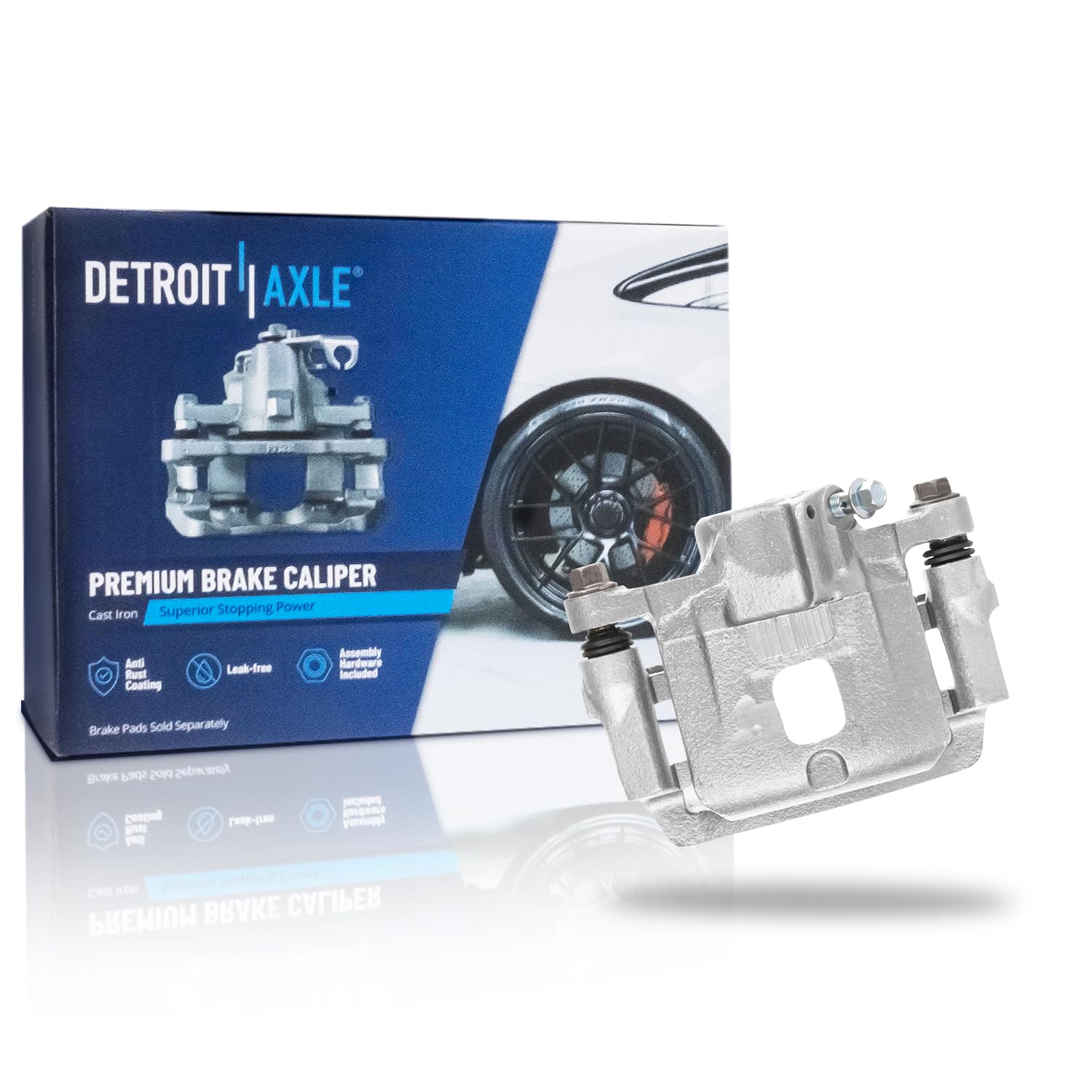 Detroit Axle - Rear Right Brake Caliper for Acura SLX Isuzu Amigo Axiom