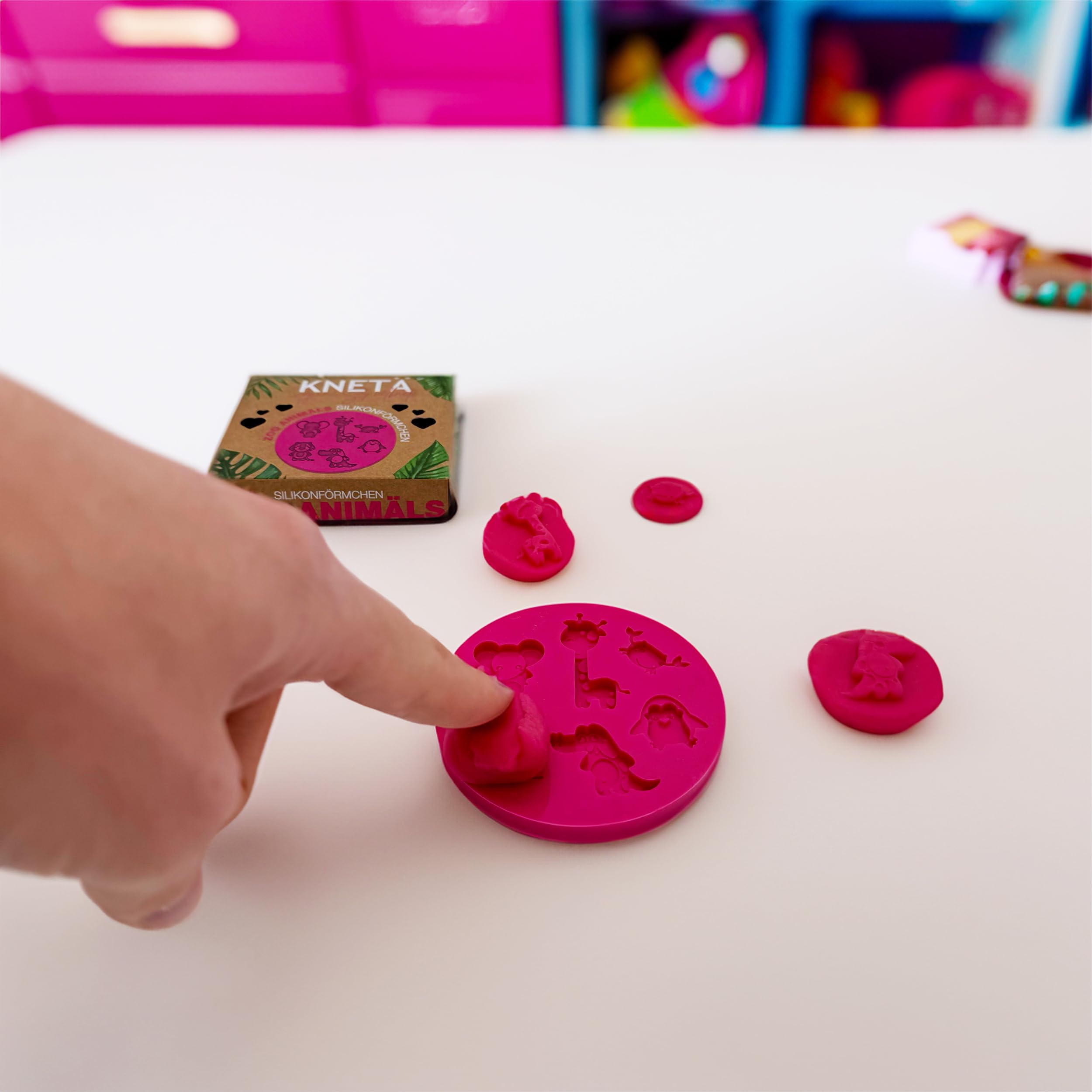 KNETÄ STARTÄR BUNDLES - Vegane Spielknete ab 1 Jahr I Made in Germany I Knetset I Knetzubehör (M)