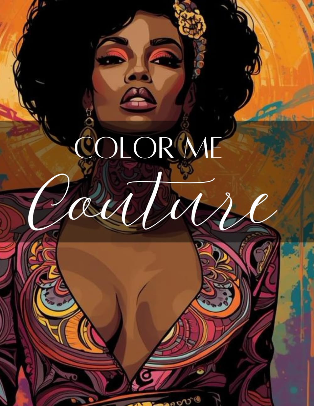 Color Me Couture Coloring Book