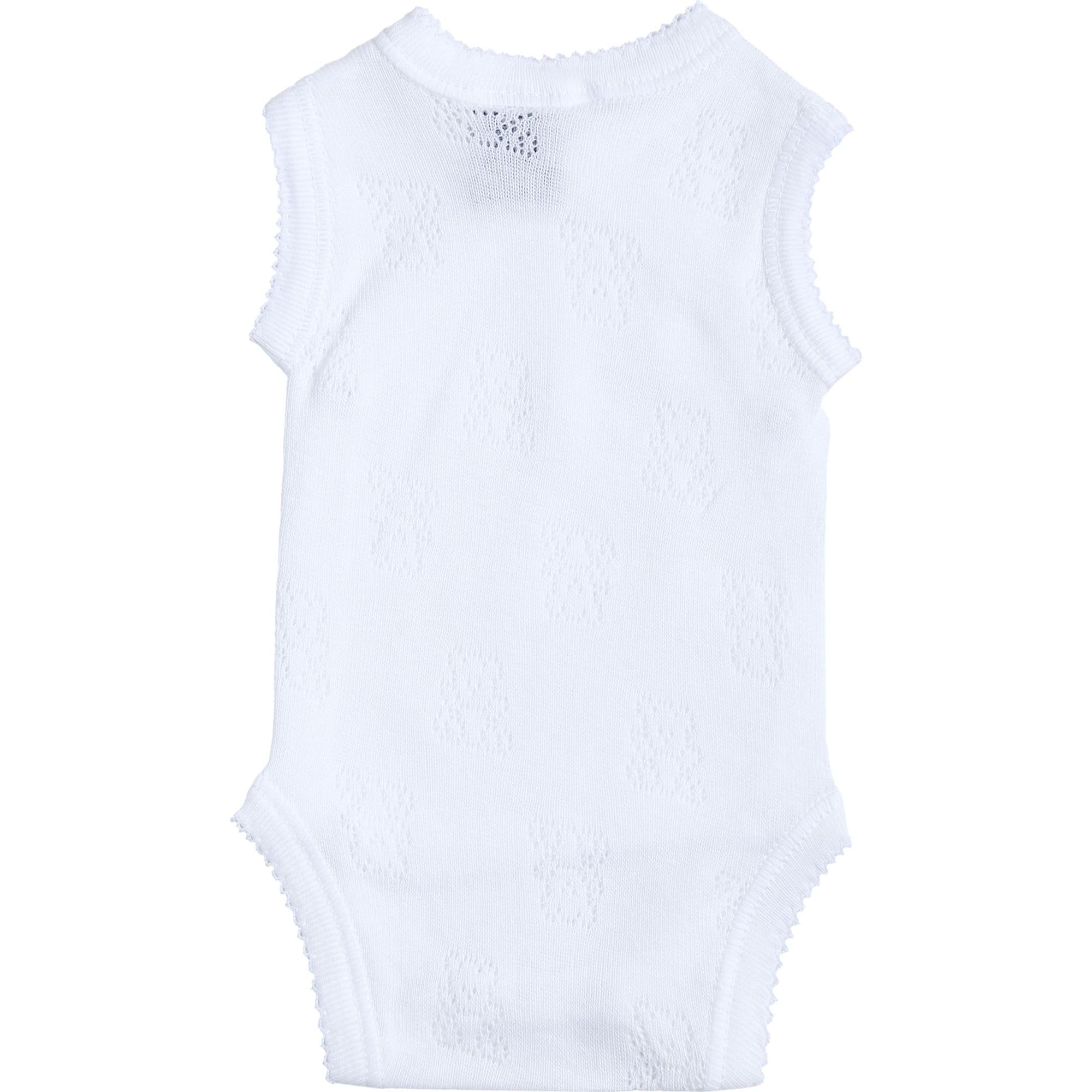 Baby Girls' Body Tirante Cruzado Calado Ositos Christening Clothes
