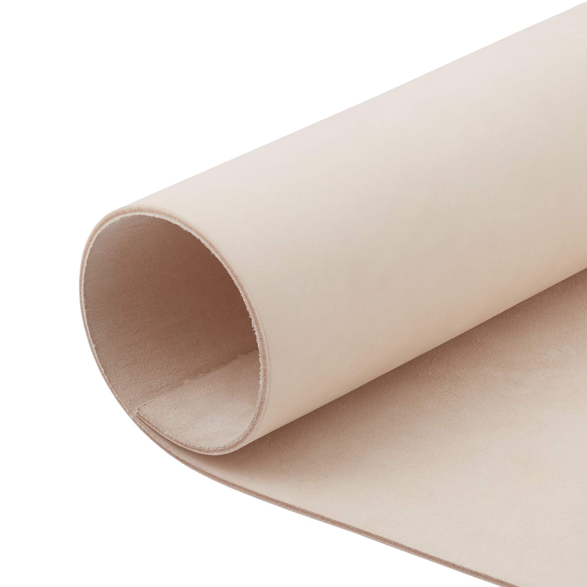 CP 9-10 oz Leather Hide - Vegetable Tanned Tooling Leather - Rawhide Leather Sheet - Cowhide Tooling Leather (4" x 8")