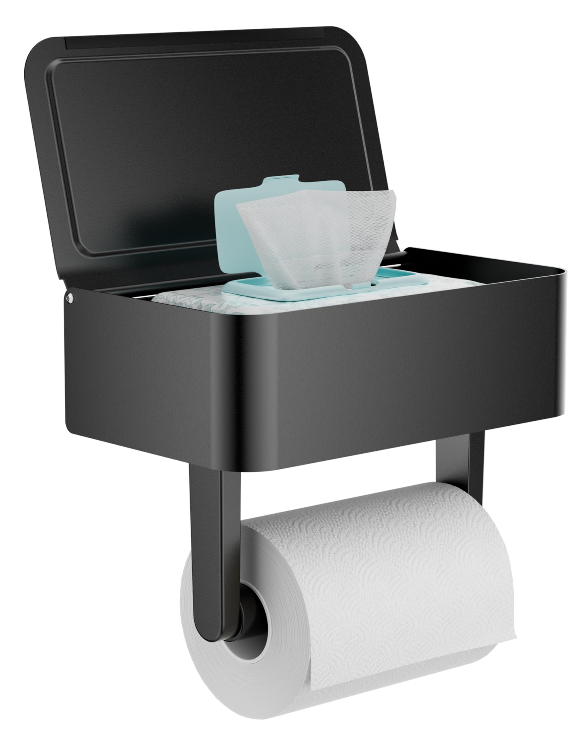 Amazon.com: WZKALY Toilet Paper Holder with Shelf - Flushable