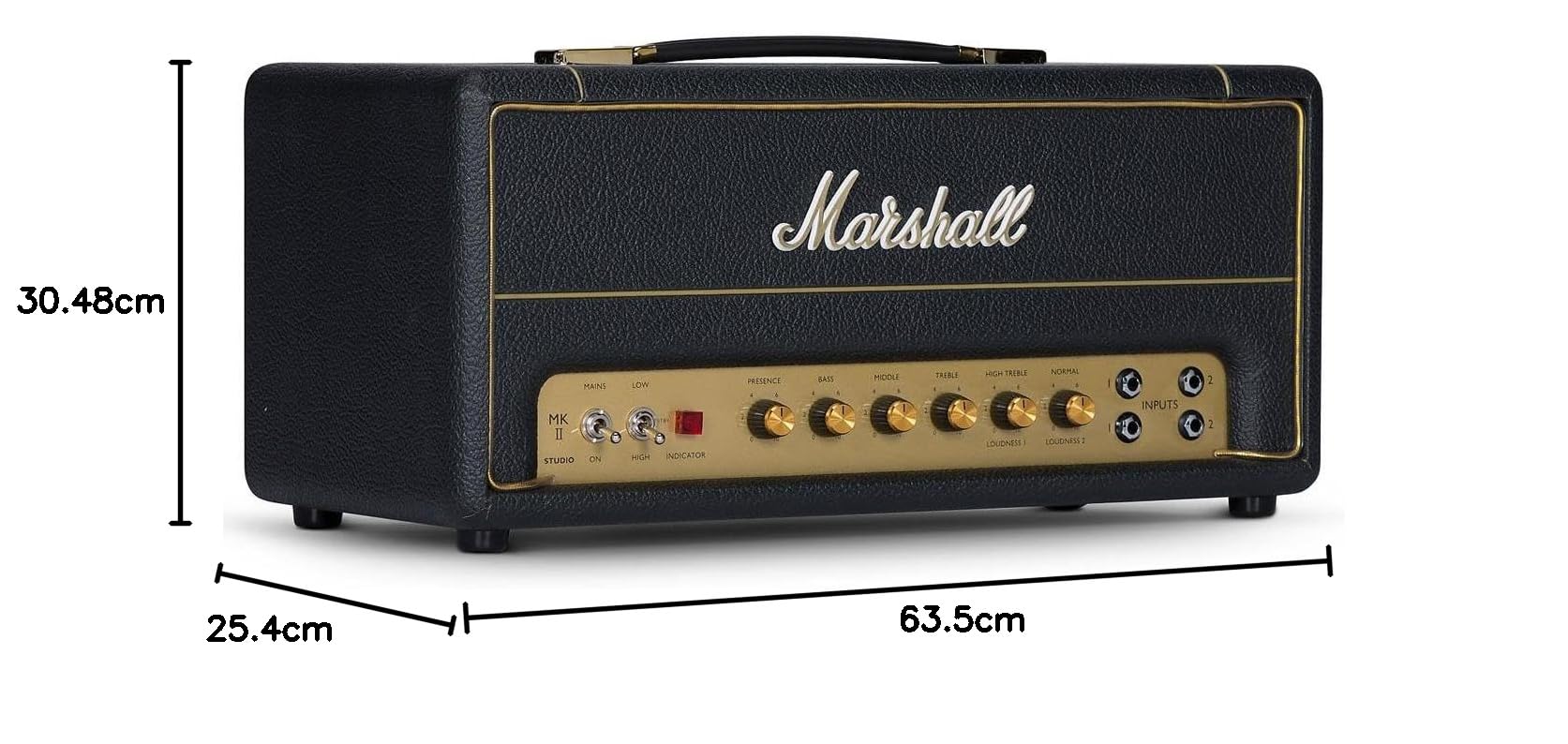 Marshall SV20H Studio Vintage 20/5-Watt Tube Head : Amazon.ca