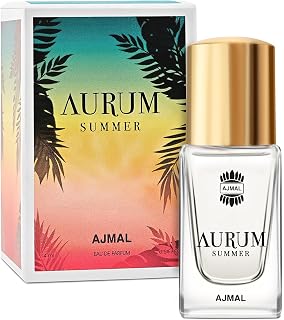 Ajmal Aurum Summer Perfume for Men & Women – 14 ml | Long Lasting Eau De Parfum | Travel Size Unisex Perfume | Premium Fru... Price In India