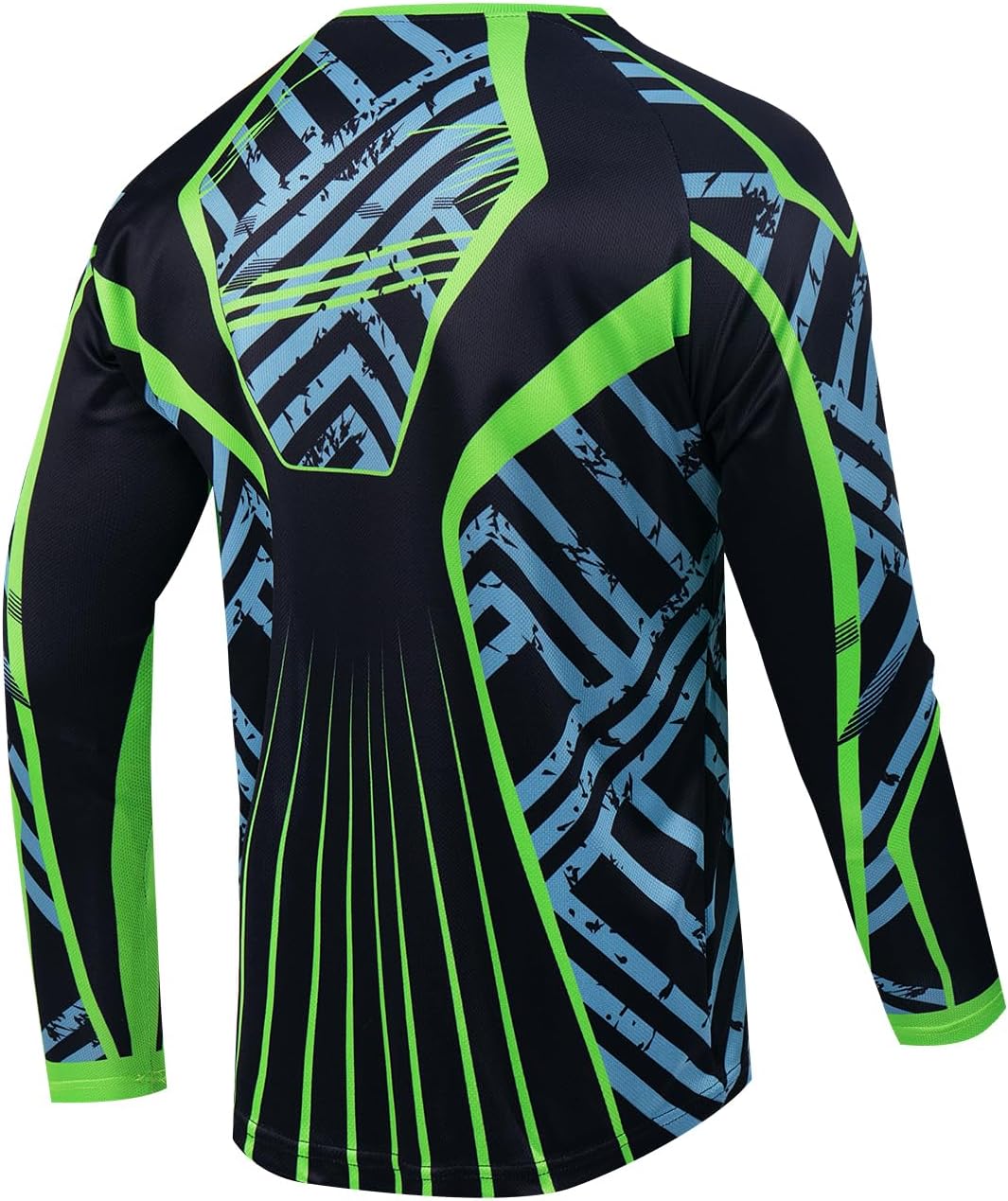 Men's Cycling Jersey Long Sleeves Mountain Bike Jersey Downhill Off-Road,MTB Jersey Racing Ride Mountain Bike Motocross Shirt - Image 3