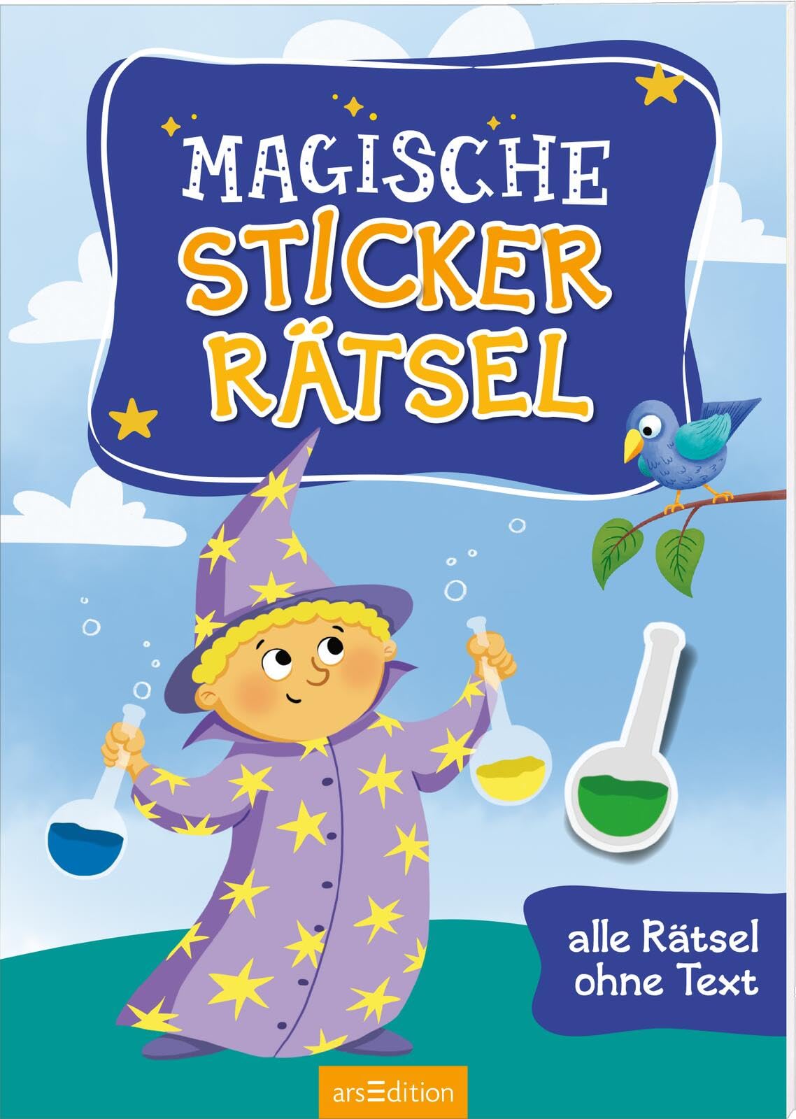 Magische Sticker-Rätsel: Alle Rätsel ohne Text