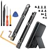 Left and Right Slide Rail for Nintendo Switch OLED Console Slide Rail Bar Replacement with Sensor Flex Cable for NS Nintendo Switch OLED Console Rebuild Track Accessories Repair Partswith Screws