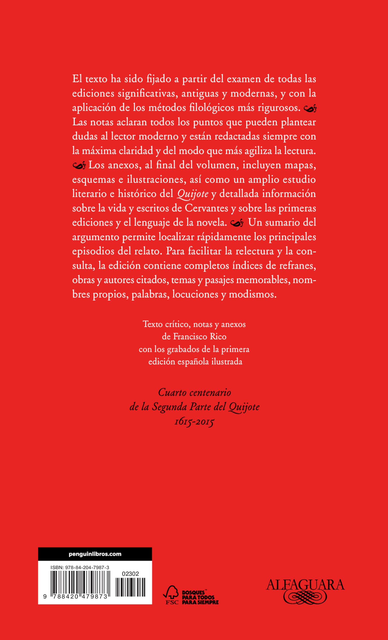 Don Quijote de la Mancha (Edición de Francisco Rico) / Don Quixote (Edited by Francisco Rico)