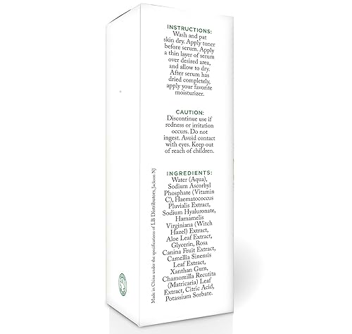 Miniatura 4 de Suero de vitamina C 24K para cara, suero facial tópico antienvejecimiento con ácido hialurónico y hoja de aloe, 1 onza líquida