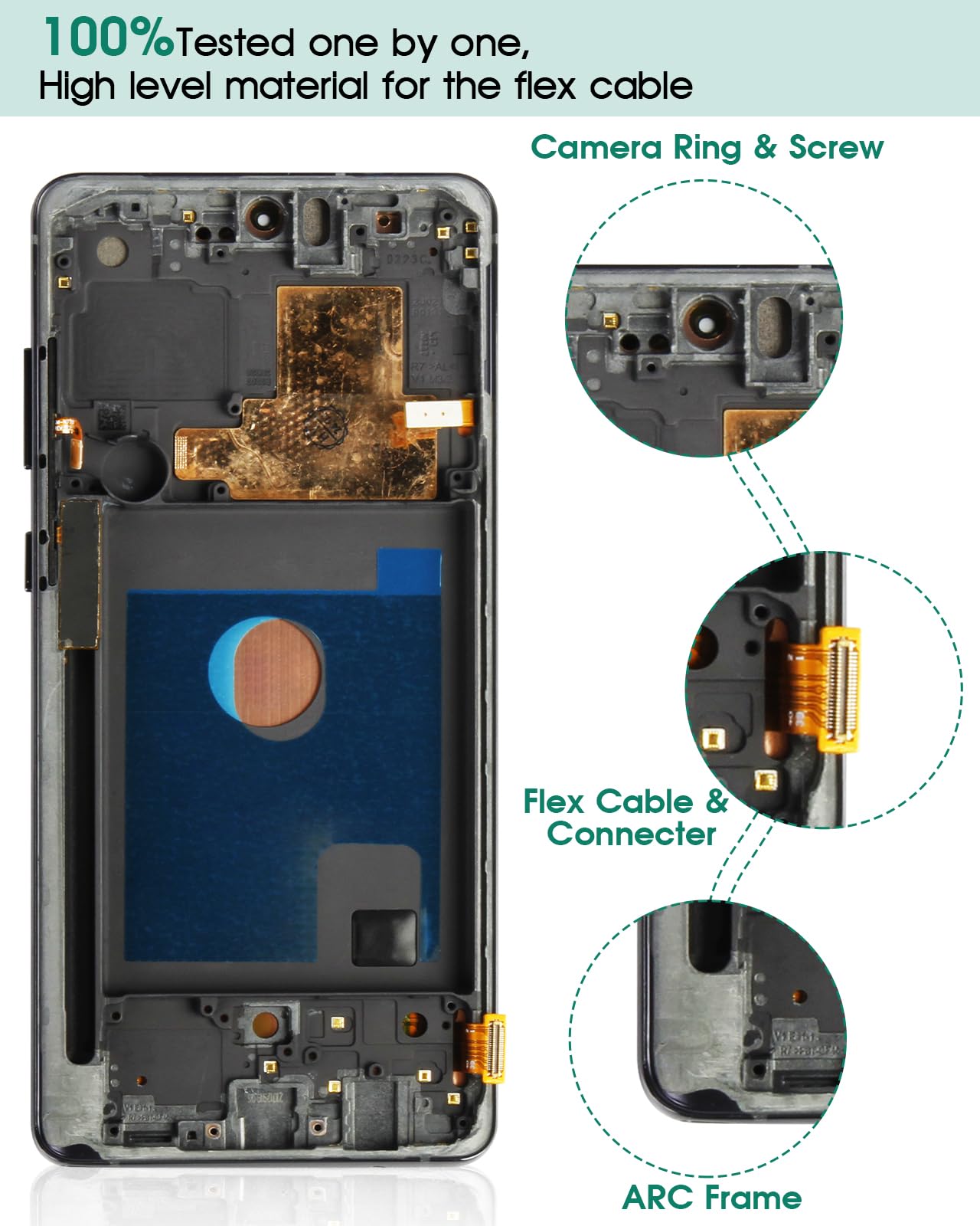Amazon.co.jp: Samsung Galaxy Note 10 Lite LCD スクリーン SM-N770F