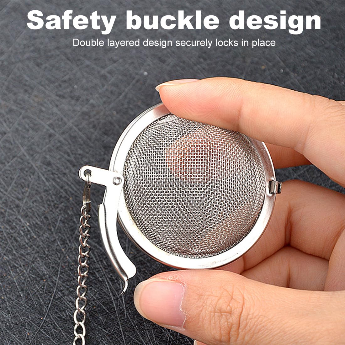 2 Infusori Per Tè In Silicone - Filtro Per Foglie Sciolte, Adatti A Tutte Le Tazze - Foto 2