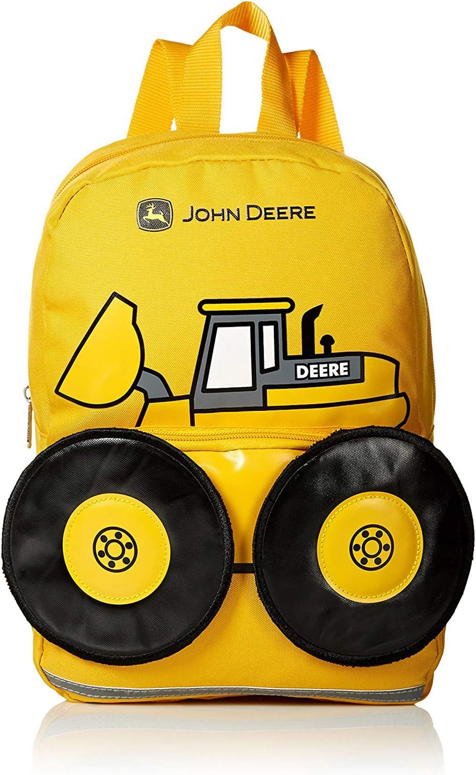 John DeereBoys' Tractor Toddler Backpack (13", Yellow)