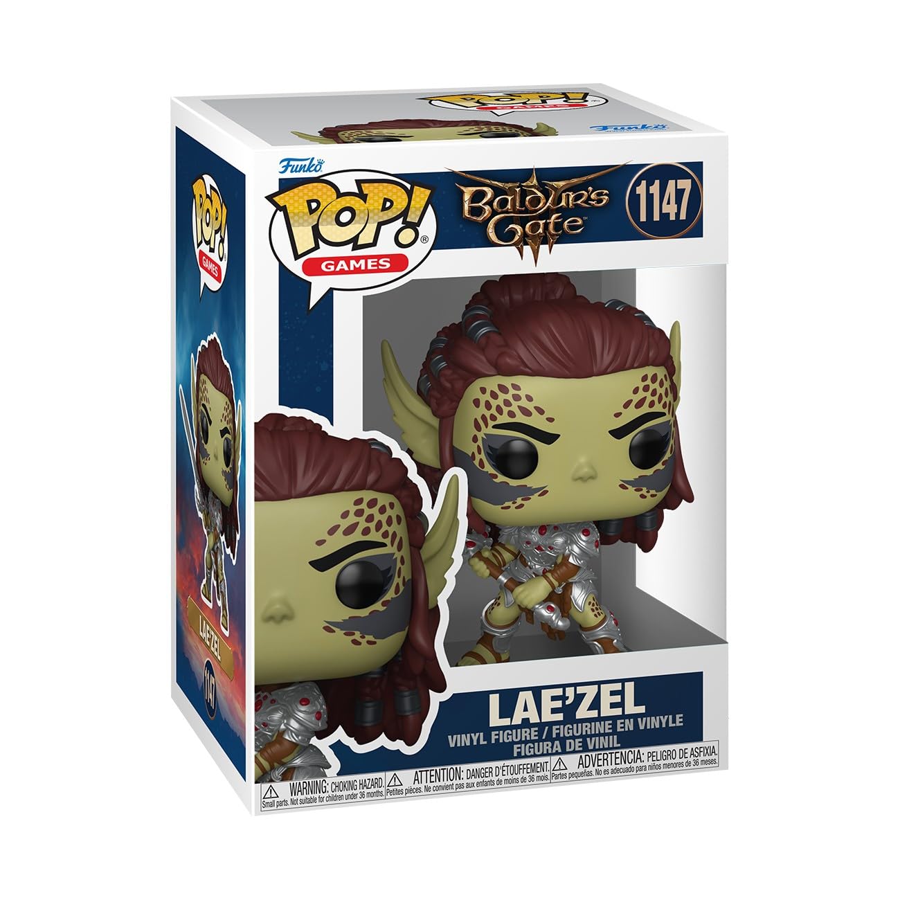 Amazon.com: Funko Pop! Games: Baldur's Gate 3 - Lae'zel