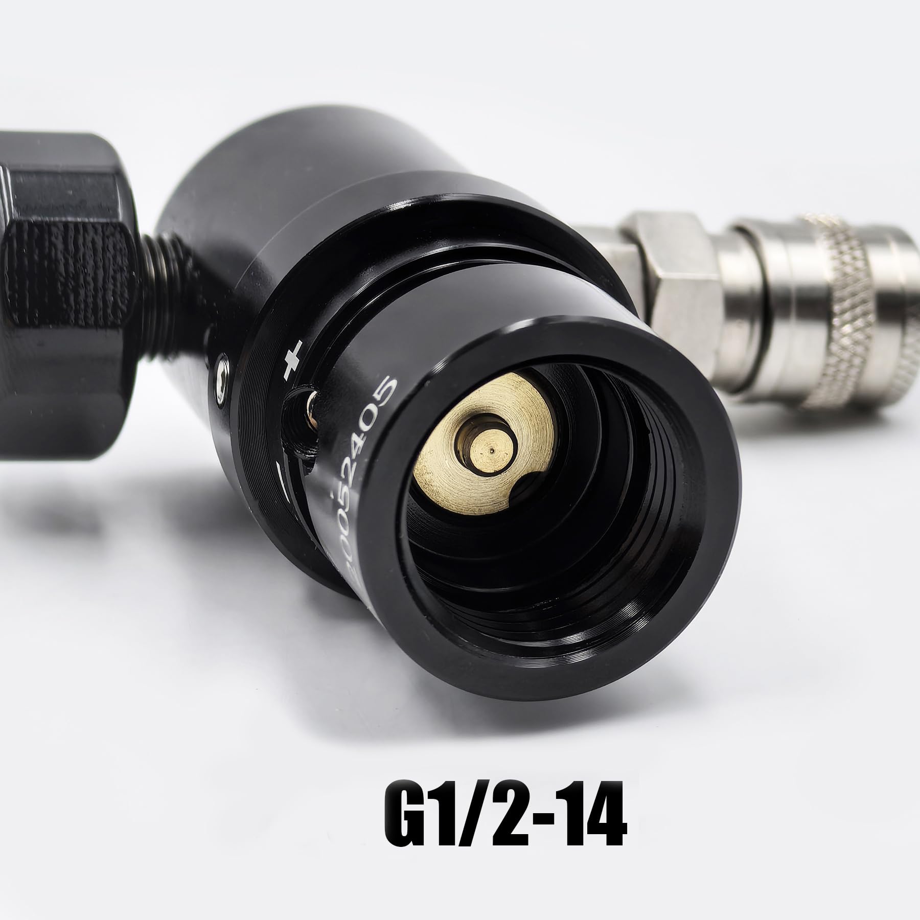 HPA Low Pressure MR Reg GEN2 Micro régulateur de CO2 réglable avec sortie Foster US 2202 20 psi à 200 psi pour pistolet Airsoft PCP Paintball