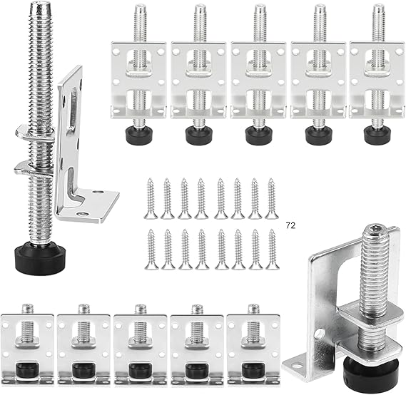gxwcyi Set of 12 Adjustable Furniture Feet 55/102 mm Heavy Duty