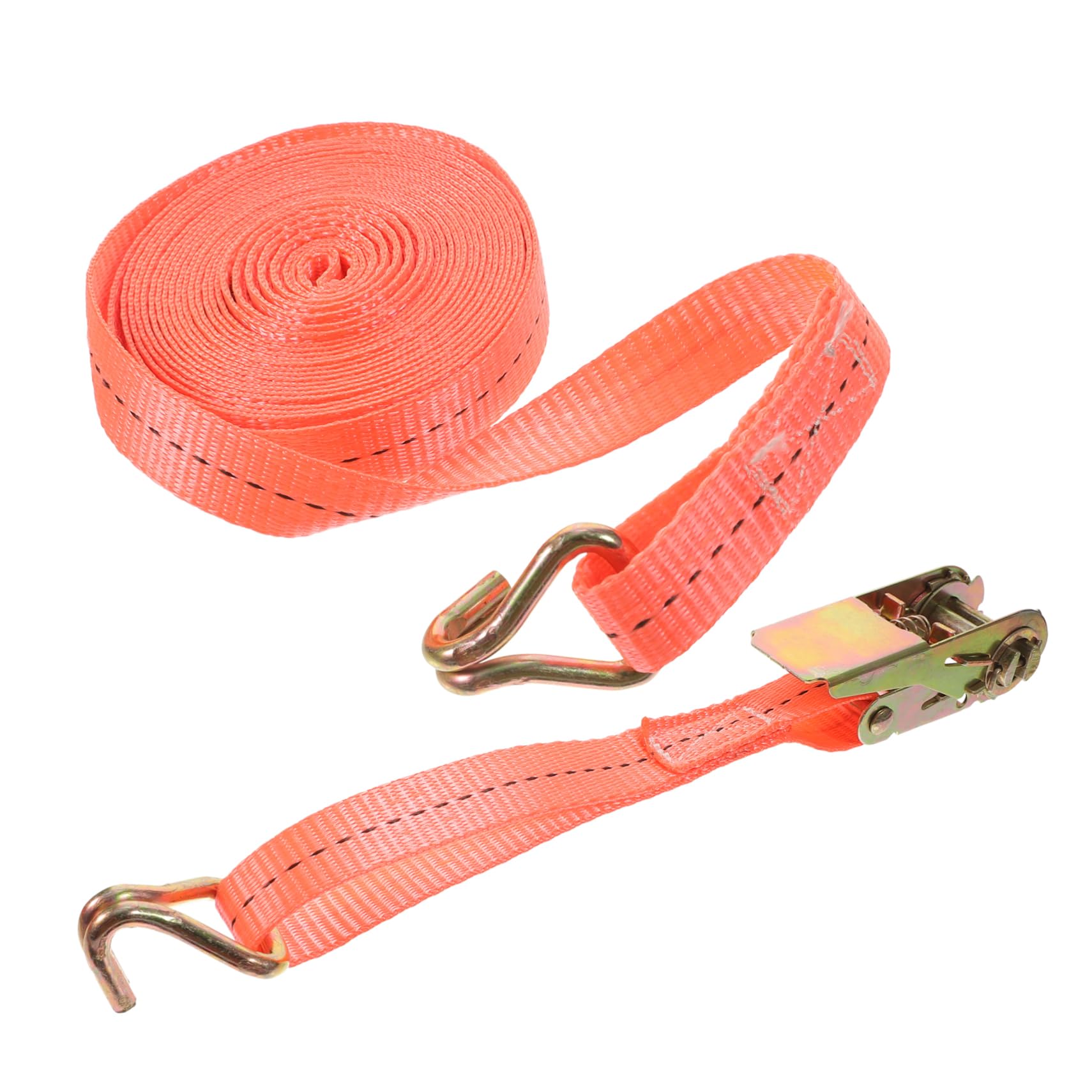 SEWACC Tie Down Strap Cargo Ratchet Polyester Straps for Quick and Firm Fastening