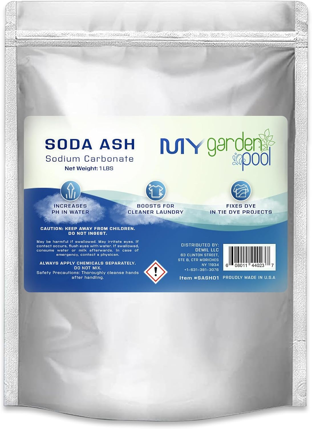 My Garden Pool Soda Ash pH Increaser for CrystalClear