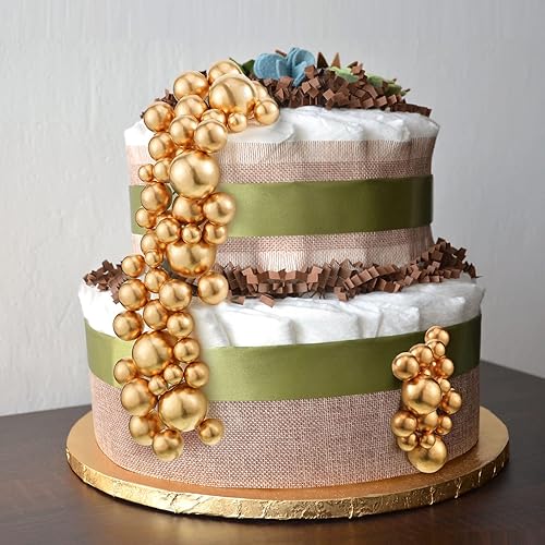 Miniatura 109 de 108 bolas para decoración de tartas, decoración de cupcakes, globos de espuma para hornear pasteles, boda, aniversario, decoración de cumpleaños