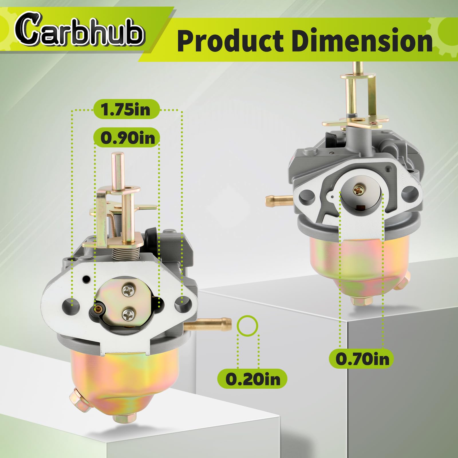 Amazon.com: Carbhub EA175V EA190V Carburetor for Subaru EA190V