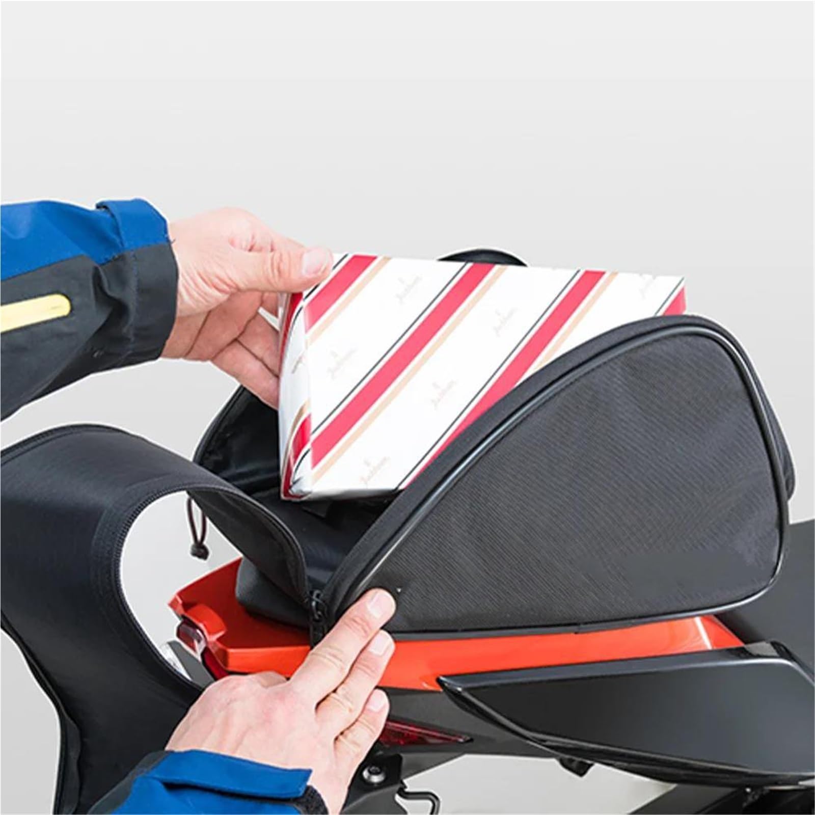 Accessori Moto Borsa Sella Per Attrezzi Coda Sedile Posteriore Per Yamaha MT-07 MT-09 MT-10