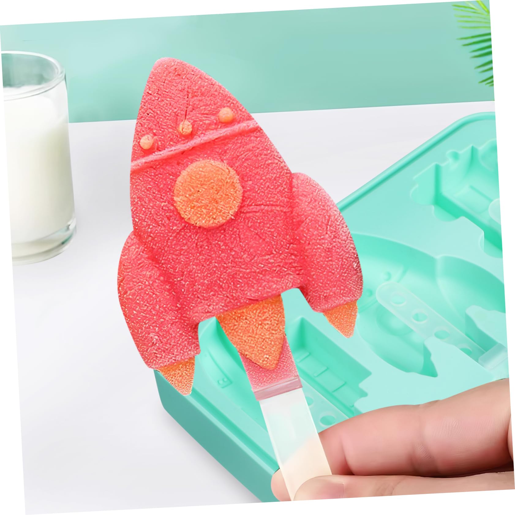 PRETYZOOM 5 Juegos Tarrinas De Helado Con Tapa Titulares Cono Desencadenar Cucharada De Helado Reutilizable Fabricador De Cubitos De Hielo Glacial Tapas Doble Gel De Sílice 2 Piezas * 5