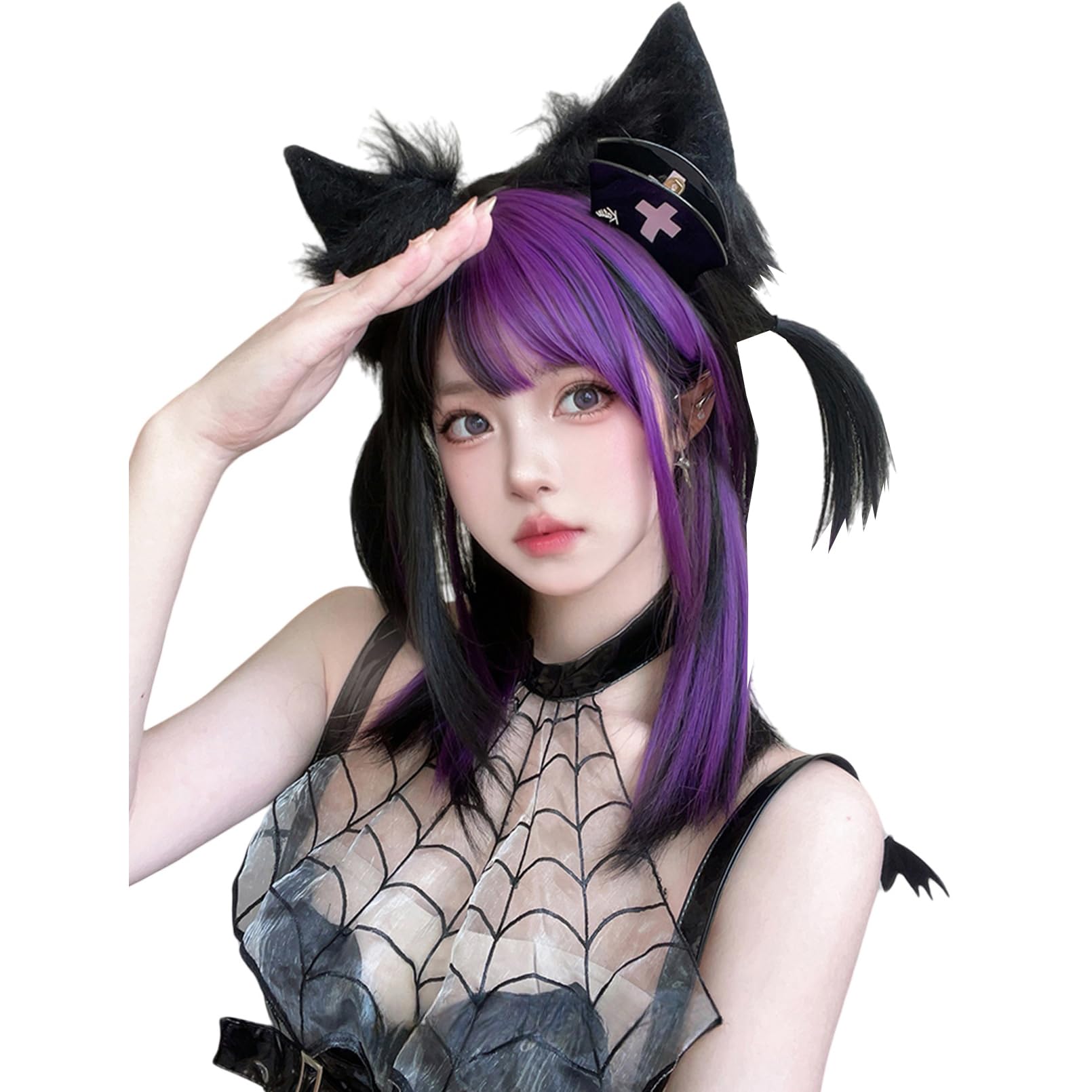 【Violet fane】パペットメーカー ロングドレス ゴスロリ 超レア マヤ｜パープル(紫)】ステージで優雅に煌めくパープルの演奏会用華やか